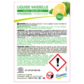 Etamine Du Lys -- Etiquettes pour le liquide vaisselle ultra dégraissant citron-menthe (rouleau) - x 50