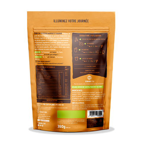 Éveil du bouddha mangue baobab bio - 2