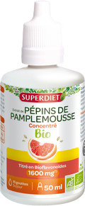 Extrait de pamplemousse titré en flavonoïdes 1600mg bio sans alcool (vitalité) - 1