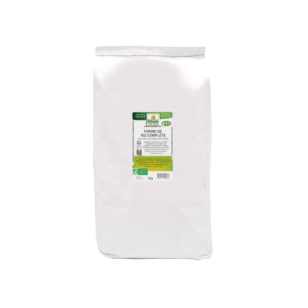 Farine de riz complet meule de pierre bio - 1