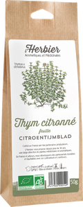 Feuilles de thym citronné bio - 1