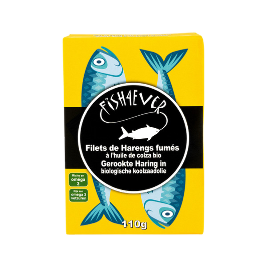Filets de hareng fumé à l'huile de colza bio - 1