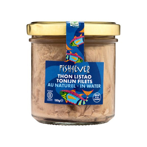 Filets de thon listao au naturel (en pot de verre) - 1
