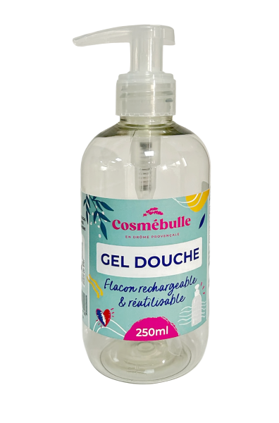 Flacon pompe vide pour gel douche a diluer - 1