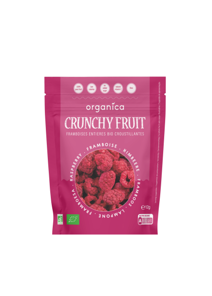 Framboises entières biologiques lyophilisées - 1