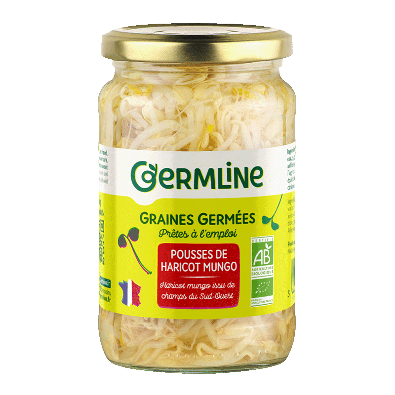 Germline -- Conserve germes haricot mungo bio - 330 g