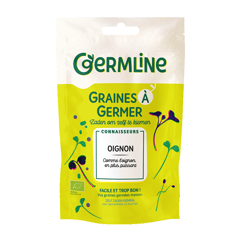 Germline -- Graines à germer oignon bio (origine Italie) - 50 g