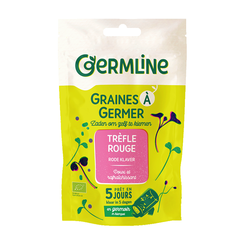 Germline -- Graines à germer trèfle rouge bio (origine Italie) - 150 g