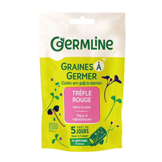 Germline -- Graines à germer trèfle rouge bio (origine Italie) - 150 g