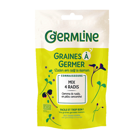 Germline -- Graines à germer mix 4 radis bio (origine Italie) - 100 g