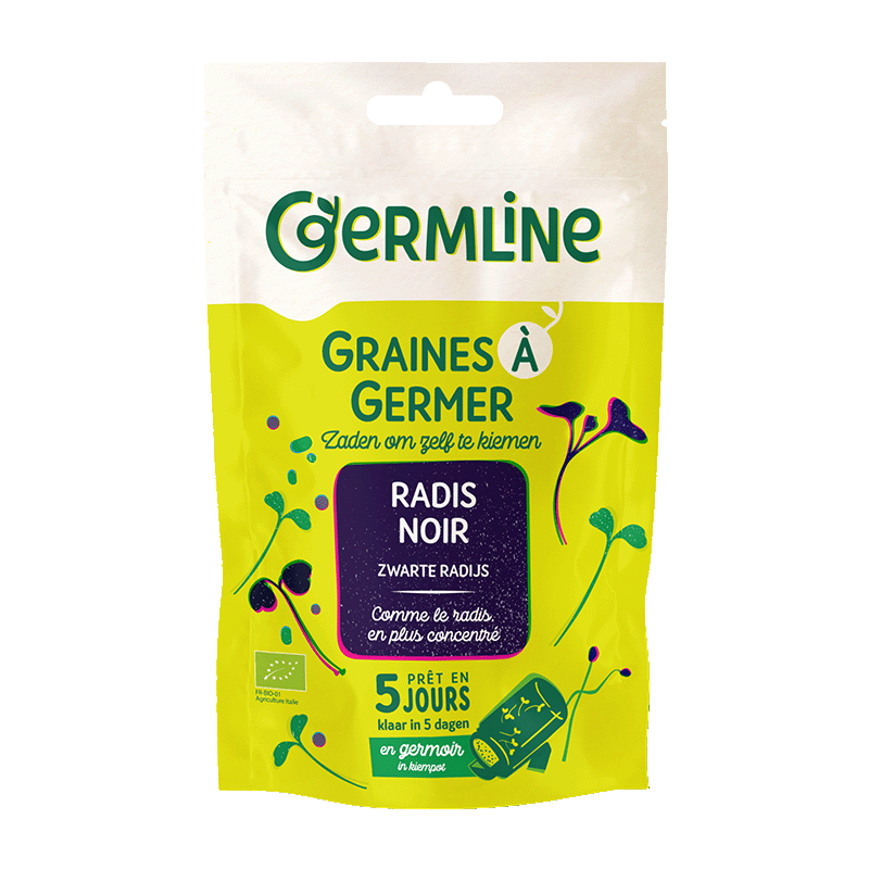 Germline -- Graines à germer radis noir bio (origine Italie) - 150 g
