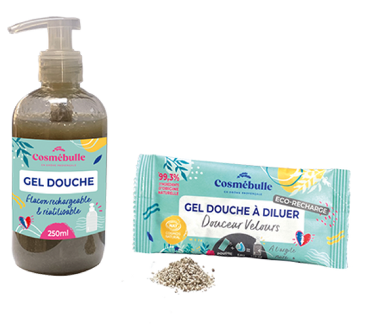 Gel douche à diluer douceur velours (prêt à vendre) - 2