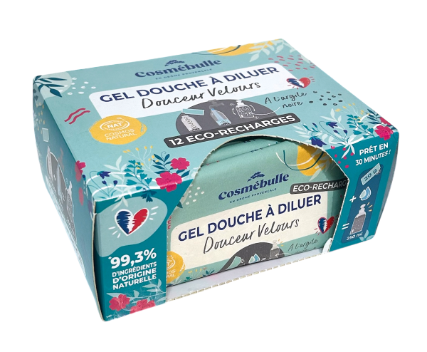 Gel douche à diluer douceur velours (prêt à vendre) - 1
