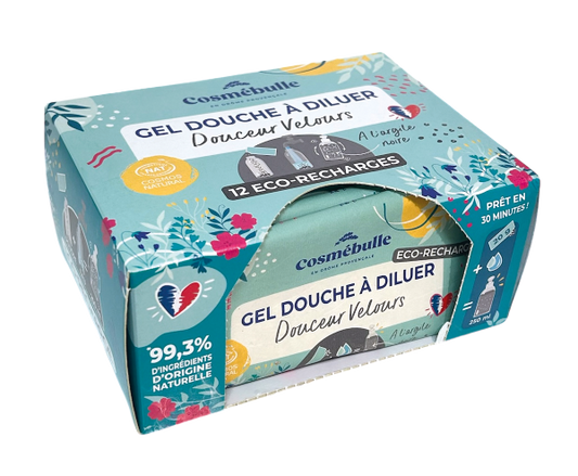 Gel douche à diluer douceur velours (prêt à vendre) - 1