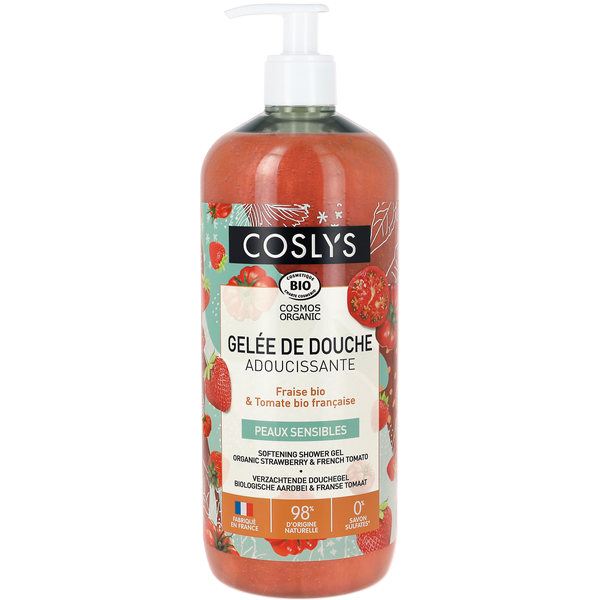 Gelée de douche adoucissante fraise tomate - 1