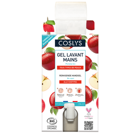 Coslys -- Gel lavant mains pomme bio Vrac (bib nu) - 10 kg