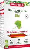 Ginkgo biloba bio (circulation mémoire) - 1