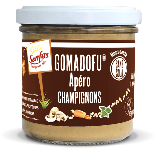 Senfas -- Gomadofu apéro aux champignons bio - 140 g