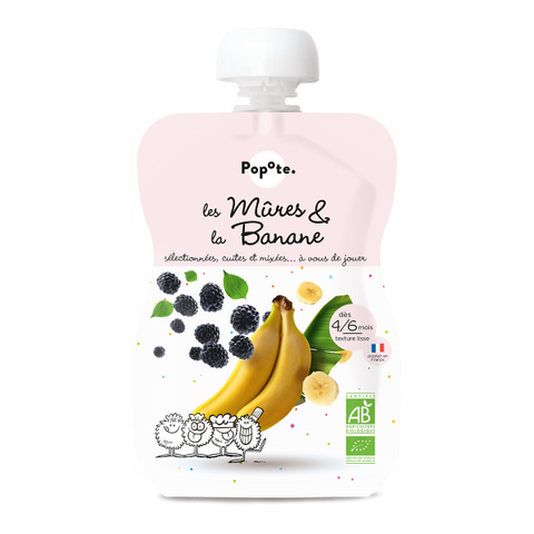 Gourde mûres banane - 1