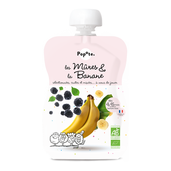 Gourde mûres banane - 1