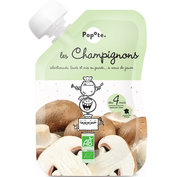 Gourde purée champignons bio= - 1