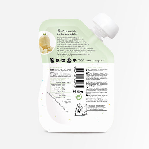 Gourde purée panais bio - 2