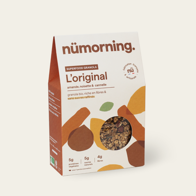 Granola l'original bio (amande, noisette, cannelle) - 1