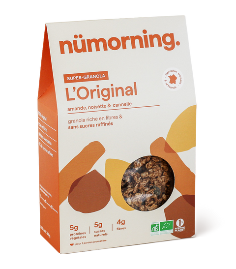 Granola l'original bio (amande, noisette, cannelle) - 1
