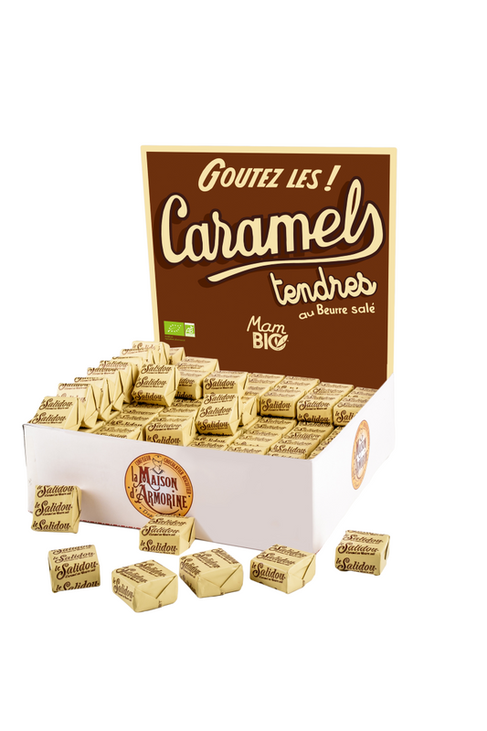 Grosses bouchées au caramel bio (prêt à vendre) - 1