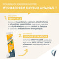 Hydrafresh -- HydraFresh Ananas Non certifiable (20 comprimés effervescents) - 58 g