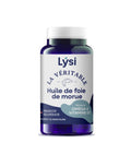 Lysi -- La véritable huile de foie de morue (origine Islande) - 120 gélules de 500 mg