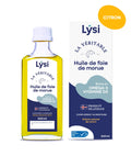 Lysi -- La véritable huile de foie de morue citron (origine Islande) - 240 mL