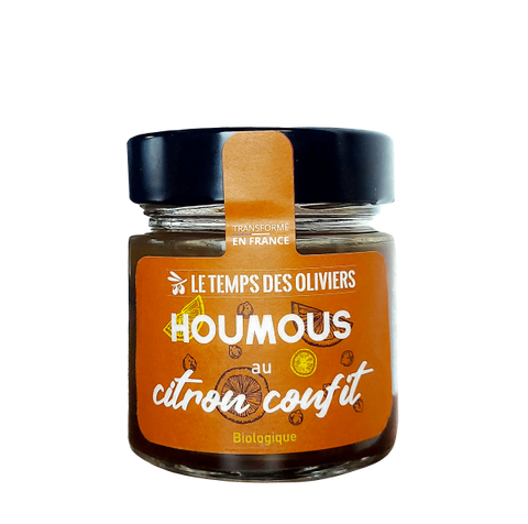 Houmous au citron confit bio - 1