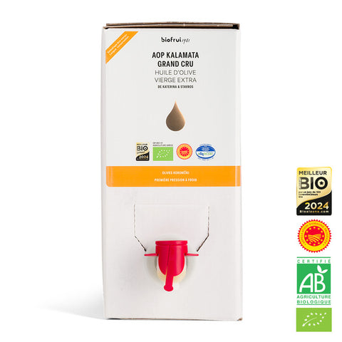 Huile d'olive koronéïki aop vierge extra grand cru bio - 2