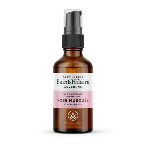 Huile végétale de rose musquée bio - 1