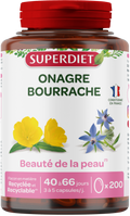 Huiles onagre et bourrache (beauté de la peau) - 1