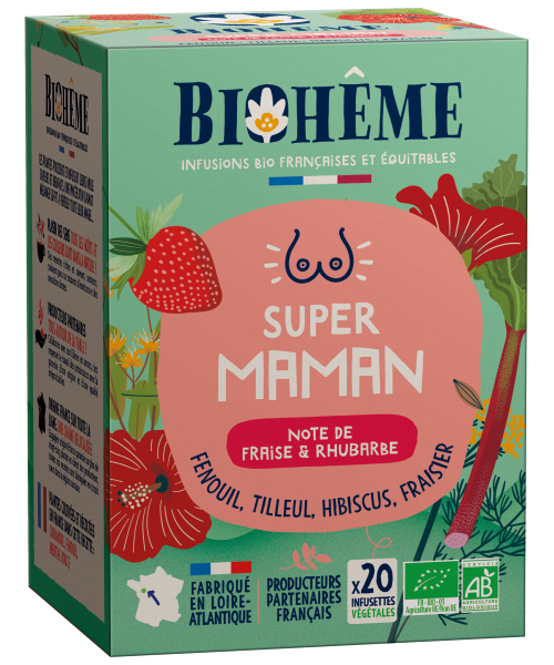 Infusion super maman bio (vitalité, détente) - 1