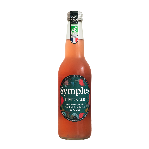 Symples -- Infusion pétillante hivernale bio (édition limitée) - 33 cl x 12