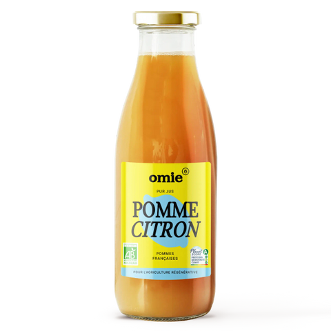Jus de pomme granny & citron bio (pommes françaises) - 1