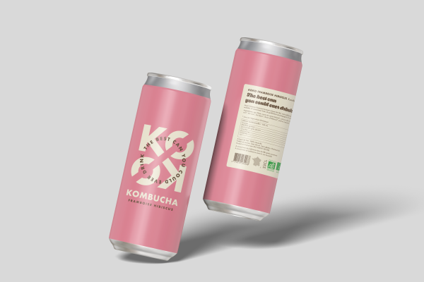 Kombucha bio framboise - 1