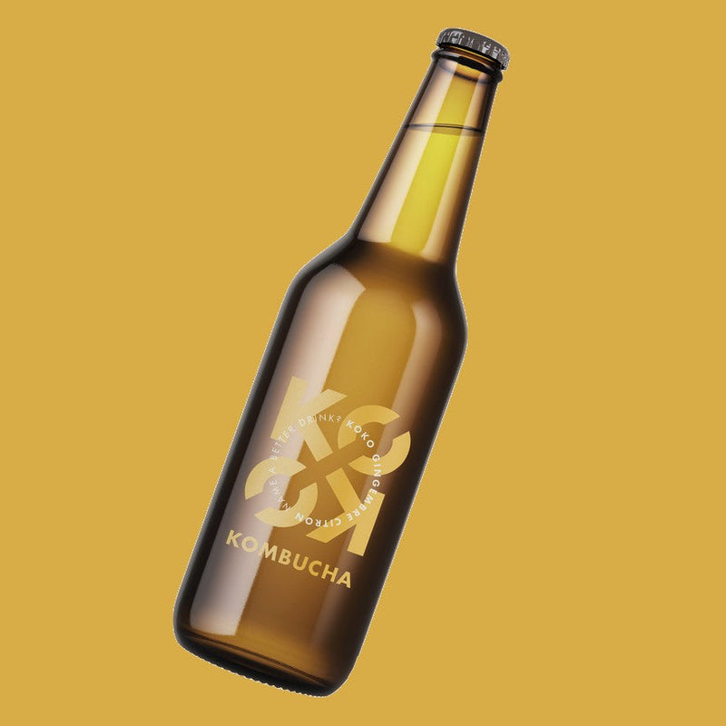 Kombucha gingembre citron bio - 2
