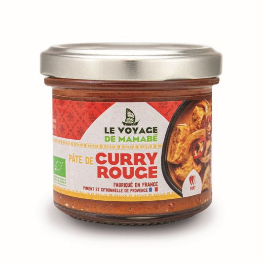 Le Voyage de Mamabé -- Pate pour Curry rouge bio - 105 g
