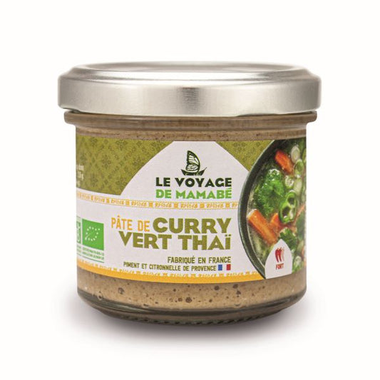 Le Voyage de Mamabé -- Pate pour Curry vert thai bio - 105 g