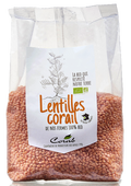 Lentilles corail Bio Equitable en France - 1