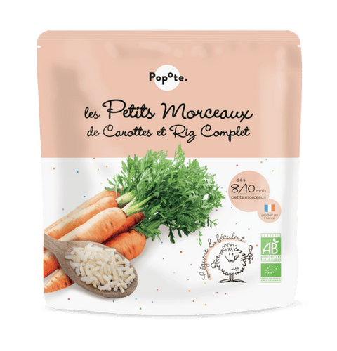 Les petits morceaux carottes & riz complet - 1