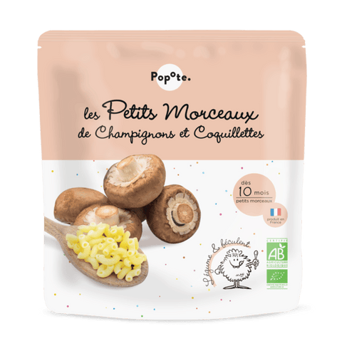 Les petits morceaux champignons et coquillettes - 1