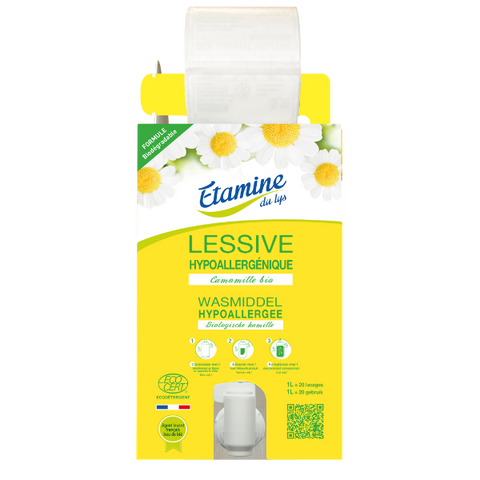 Etamine Du Lys -- Lessive hypoallergénique camomille Vrac (bib nu) - 10 kg