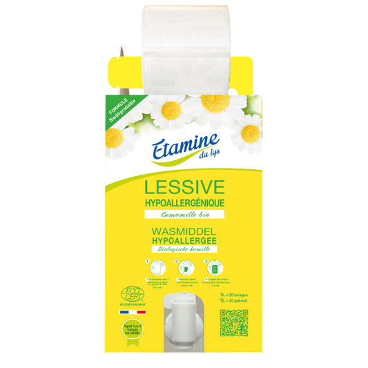 Etamine Du Lys -- Lessive hypoallergénique camomille Vrac (bib nu) - 10 kg