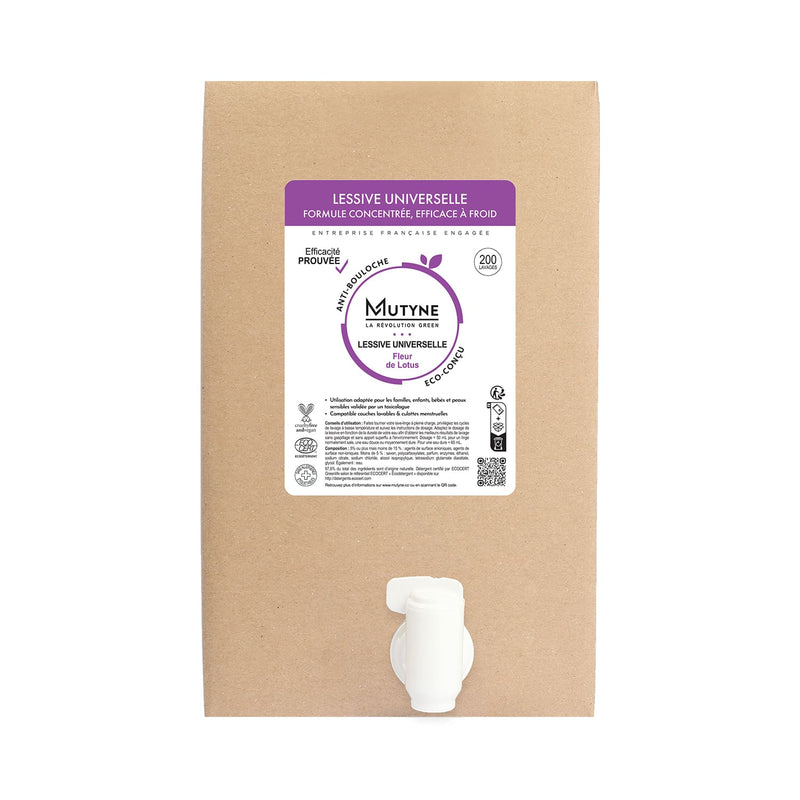 Lessive ecocert fleur de lotus - 1