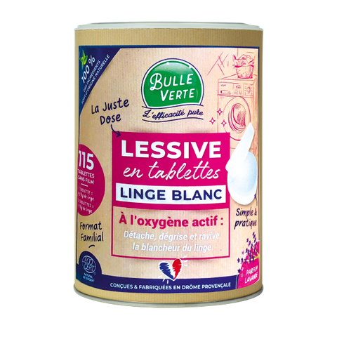 Lessive linge blanc en tablette - 1